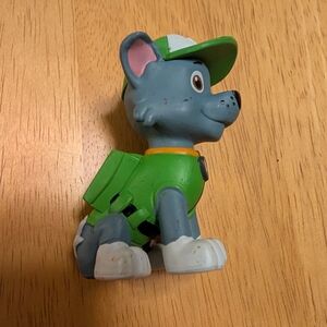 Green and Gray Dog Toy